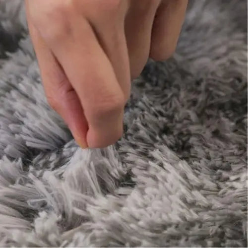 Alfombra Shaggy Gris Obscuro 100x160cm